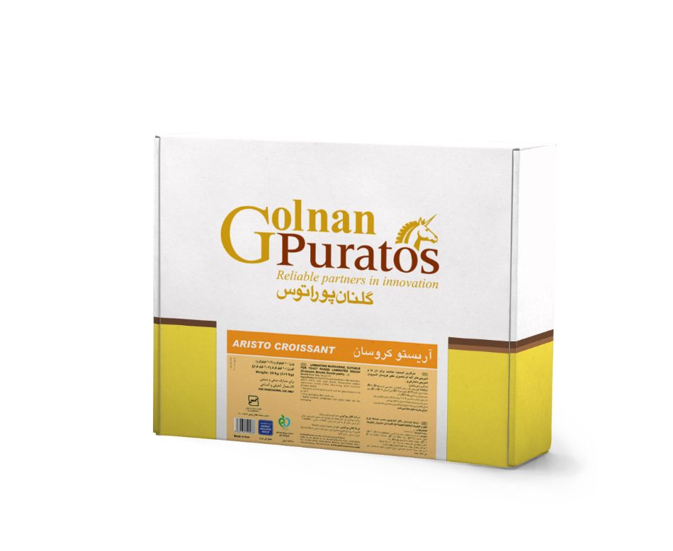 روغن مارگارین آریستو کروسان گلنان پوراتوس 10 کیلو گرمی (5 کارتنی)