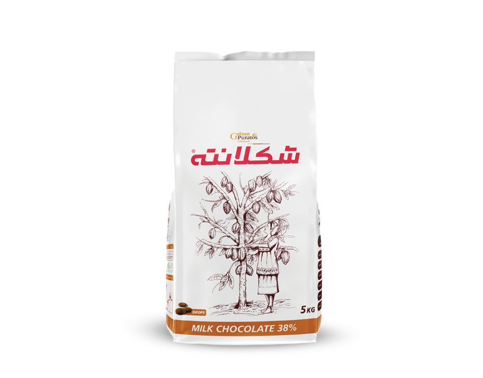 شکلانته 30 درصد شکلات سکه ای شیری گلنان پوراتوس  10 کیلوگرمی (عمده)