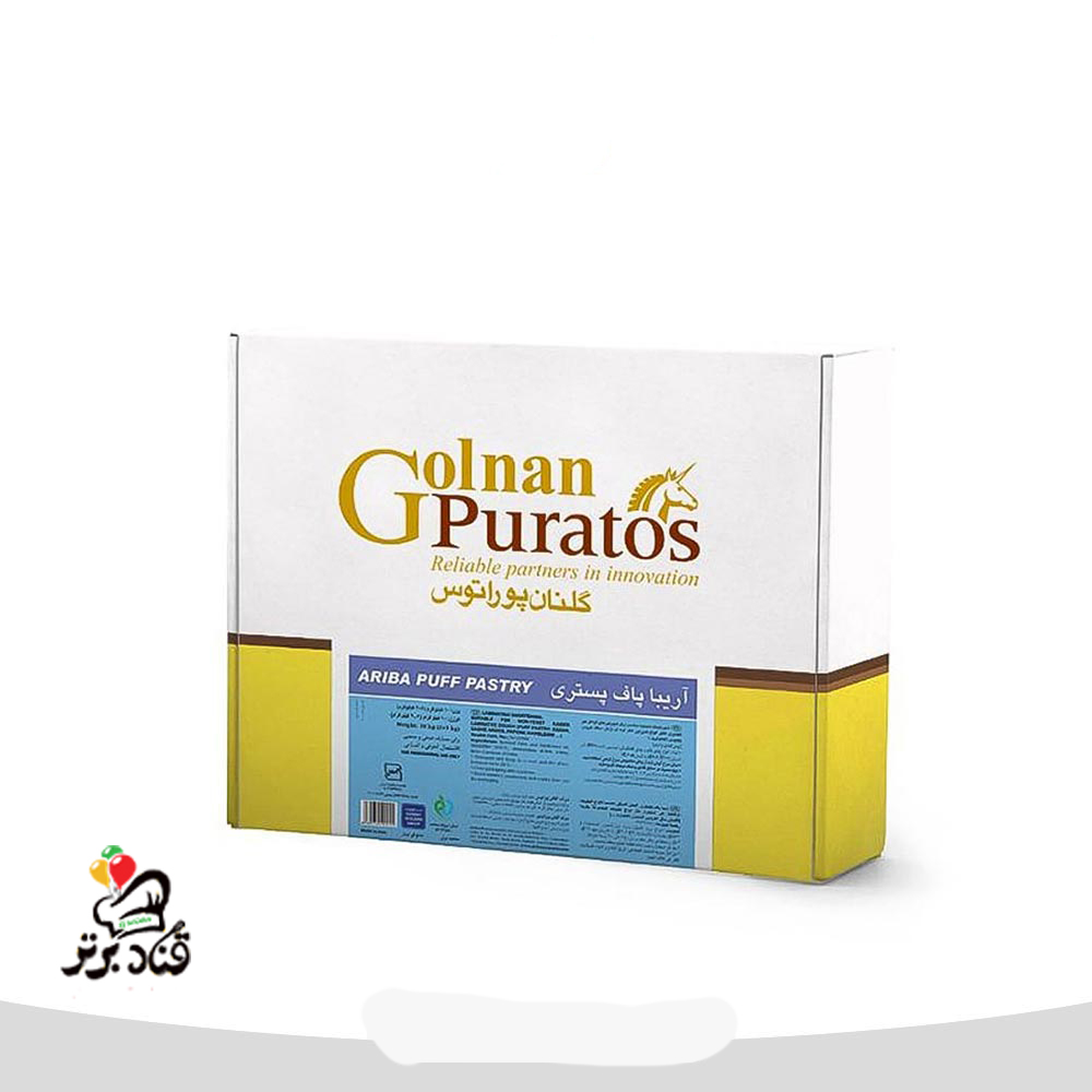 روغن آریبا پاف پستری کره ای گلنان پوراتوس 10 کیلویی(عمده)