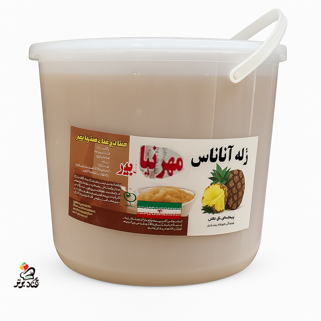 ژله مغزی آناناس مهرنیا 12 کیلوگرمی