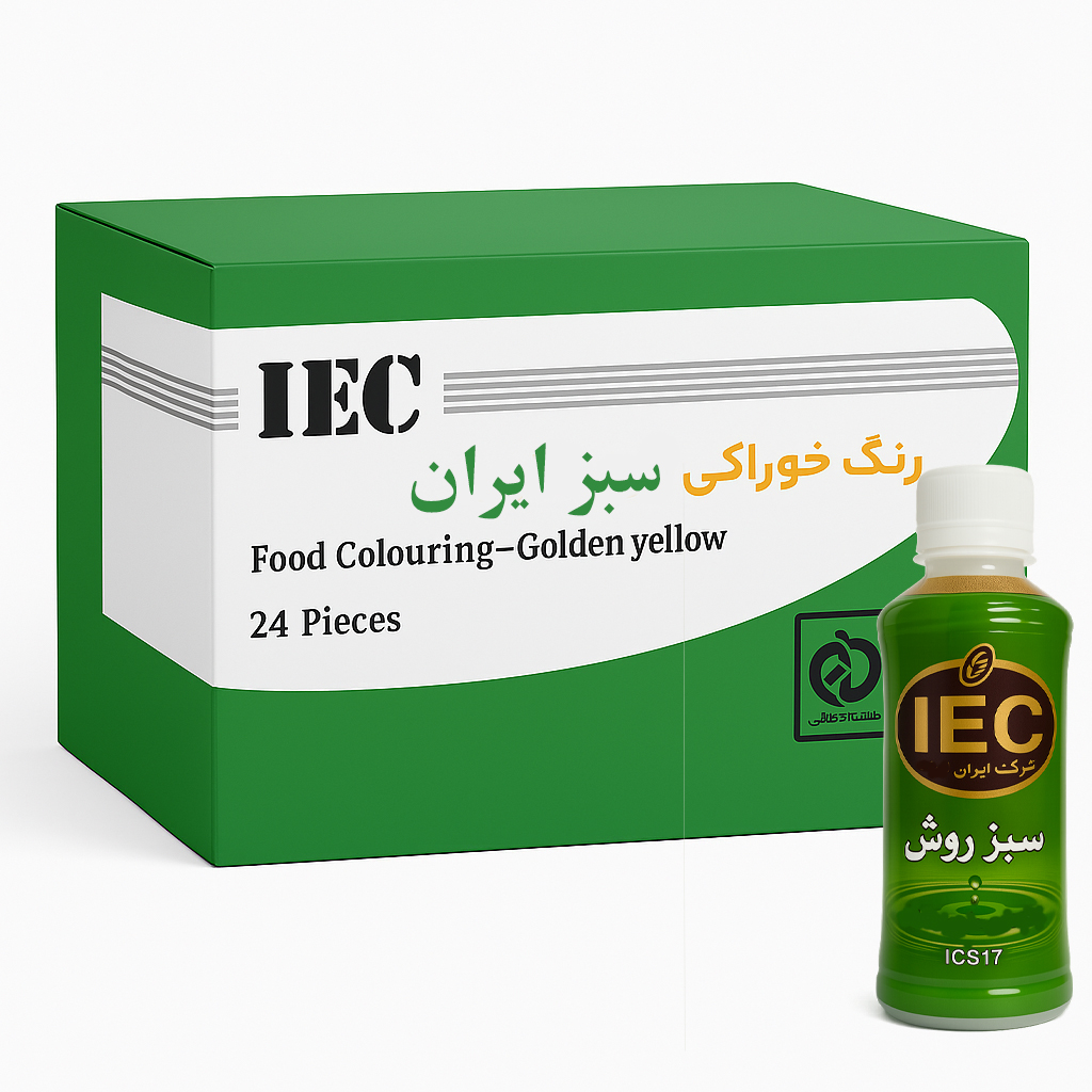 رنگ خوراکی سبز ایران 24 عددی (عمده)