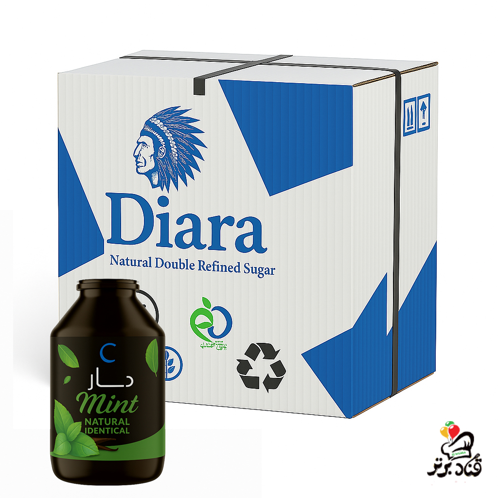 اسانس نعنا دیارا 200 گرمی (عمده 40 عدد در کارتن)