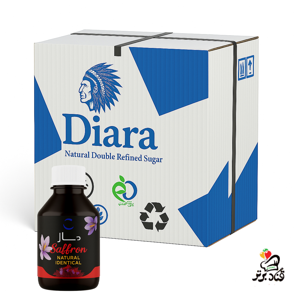 اسانس زعفران دیارا 200 گرمی (عمده 40 عدد در کارتن)
