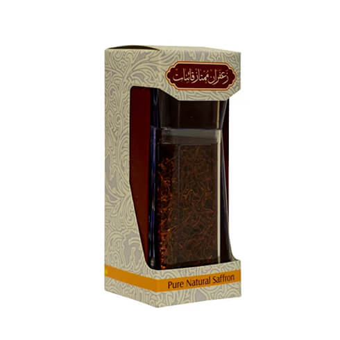 زعفران قائنات کریستالی یک مثقالی 30 عددی (عمده) 