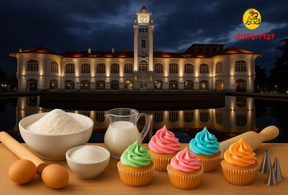 آدرس خرید لوازم قنادی در رشت