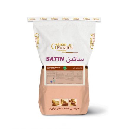 تگرال ساتین کرم کیک تافی گلنان پوراتوس 20 کیلو گرمی (عمده)