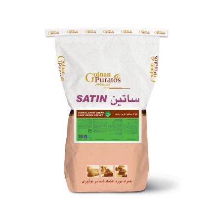 تگرال ساتین کرم کیک گرین ولوت گلنان پوراتوس 20 کیلوگرمی (عمده)