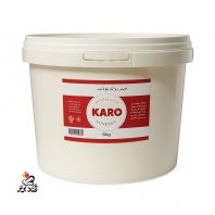 خمیر فوندانت کارو karo سفید 12 کیلویی (تعداد دو سطل 6 کیلویی در کارتن عمده)